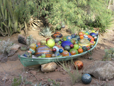 Chihuly Boat